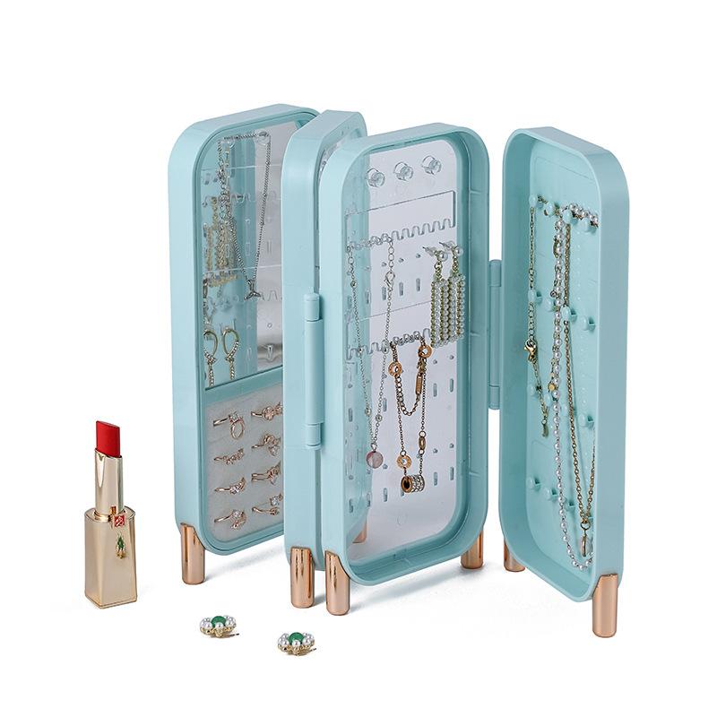 

Luxury Jewelry Storage Box Display Stand for Earrings Studs Rings Necklaces High-End Earring Organizer 11 6.5 22.5cm