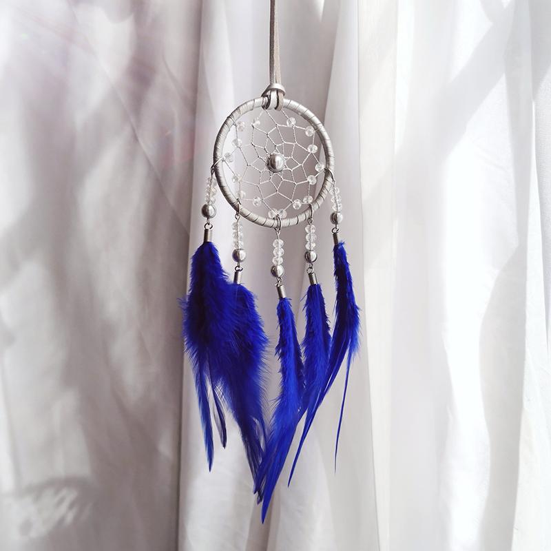 Dream Catcher Feather Wind Chime Indian Style Decoration Home Car Pendant Balcony Window Decoration Party Holiday Gifts