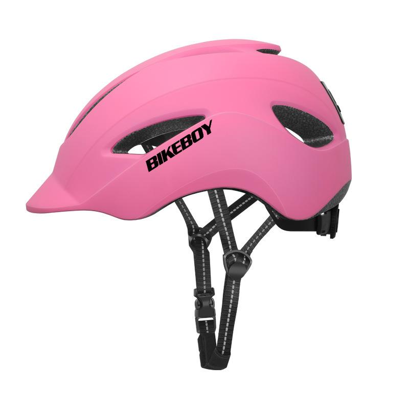 Cycling helmet with tail light USB charging waterproof mountain road roller skating outdoor cycling hard hat casual helmet