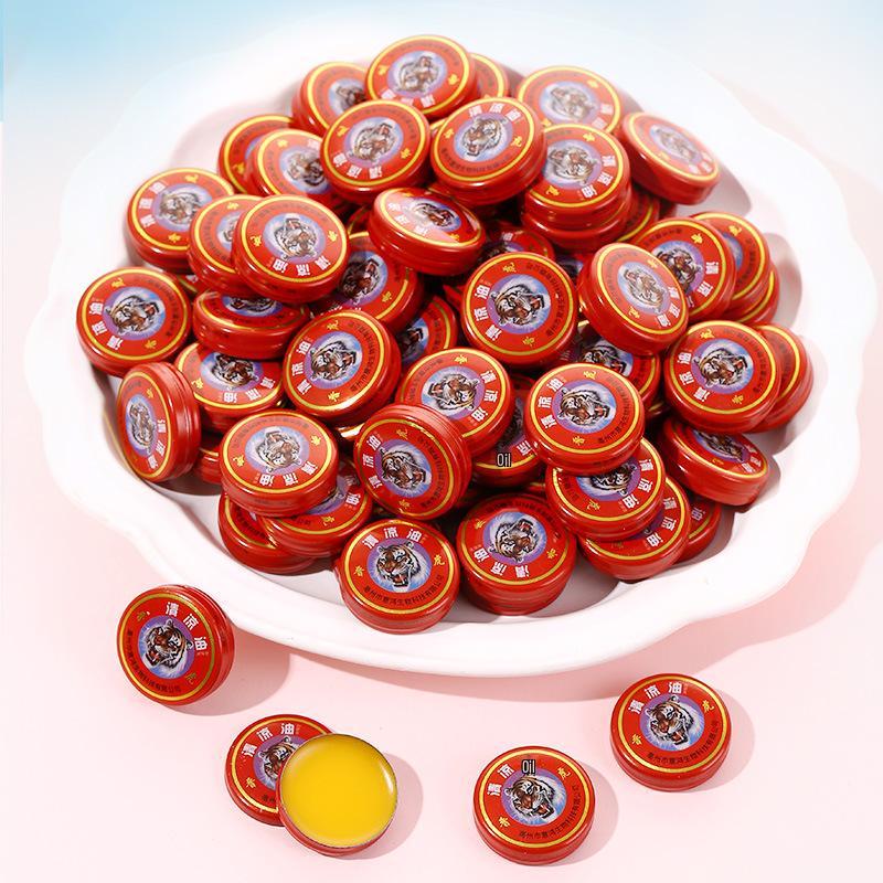Jinghu Wind Oil Roll-On - 3/6/12ml Tiger Head Cooling Oil Refreshing Formula