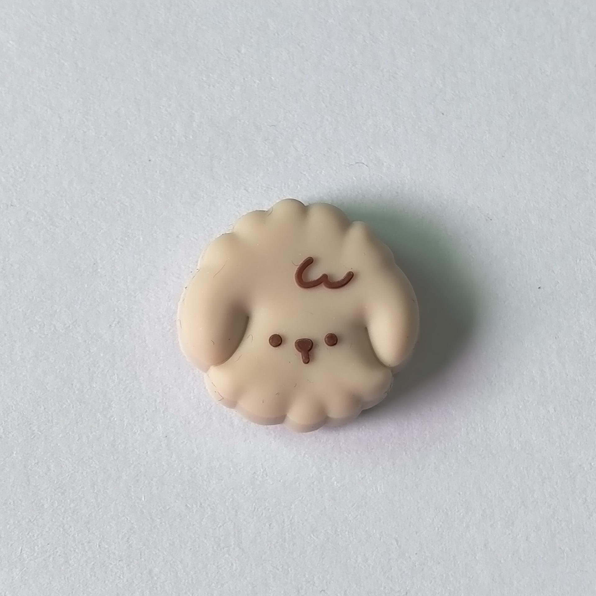 Steam Deck Joystick Cap: Silicone Protective Puppy Design for Game Console