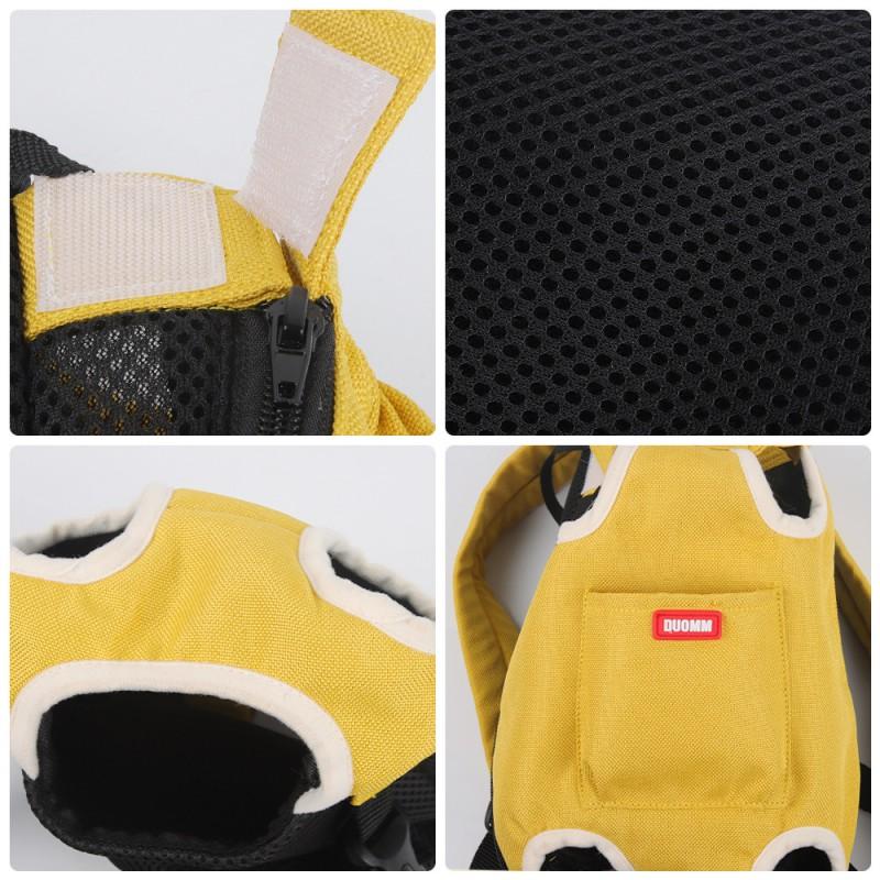 Portable Pet Carrier Backpack Breathable Mesh Cat Dog Travel Bag With Head Opening Small Pets