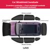 Car Sunscreen Shade Curtain for Leapmotor C10 C16 B10 Lafa5 Double-layer Full-Car Privacy Shades Heat Insulation Sunshade Panel