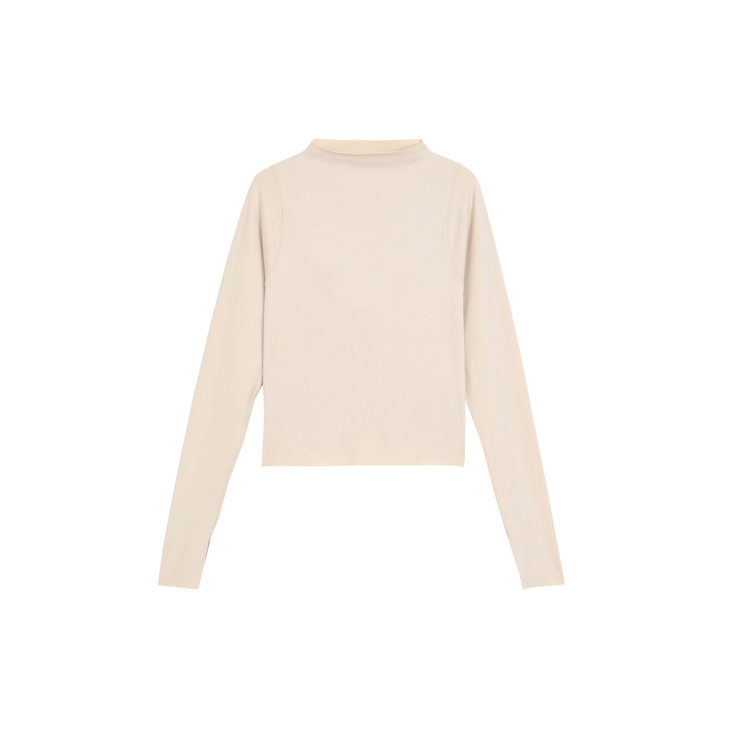 

Nike Серия Zenvy Dri-Fit, однотонная, повседневная, быстросохнущая, на ощупь голая кожа, футболка с круглым вырезом и длинными рукавами, женские топы, светло-красное дерево, коричневый FN3023-104 S