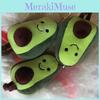 Cute Avocado Plush Keychain Toy For Teens With Soft Crystal Fabric