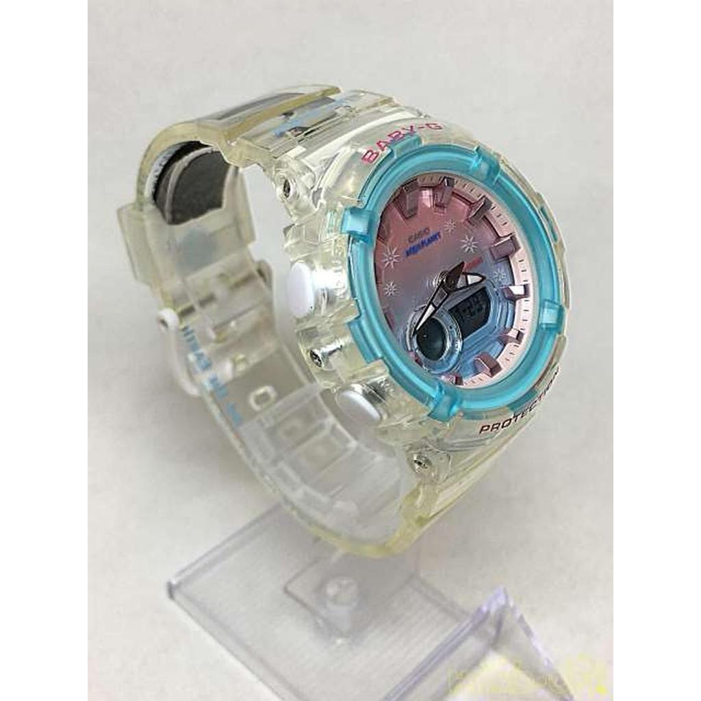 Used CASIO BGA-280AP-7AJR BABY-G Quartz Watch Aqua Planet Collaboration