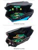 Oxford Canvas Electrician Tool Bag for Air Conditioner Repair - Large, Thickened, Single-Shoulder, Multifunctional Storage.