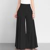 Spring Women's Solid Color High Waist Wide Leg Pants Thin Casual Pants