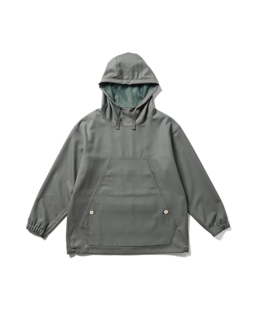 Snow Peak Hybrid Wool Utility Size SLIGHT Perfect for Outdoor and Parka, OLIVEJK-25SU104, Camping, Activities, Festivals.