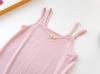 Children's Summer Strappy Tank Top with Sweet Bow - Comfortable Modal Fabric