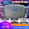 Car Sticker Ford New 2025 Hot 5.8cm Car Steering Wheel Center Badge Logo Sticker Steering Wheel Logo Sticker For Ford Focus 3 MK