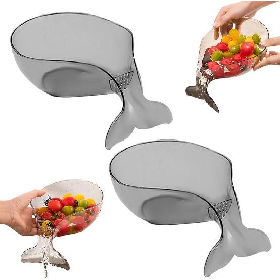 Multifunctional Rice Strainer With Fine Holes And Handle, 2025 New Beans Washer Strainers And Colanders Large Rice Washer, Upgrade Multi Functional 2