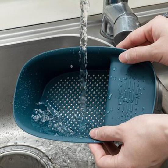 Abtropfgestell, abnehmbar, einfaches ausgehöhltes Design, Schwamm-Seifen-Aufbewahrungsorganisator für die Küche