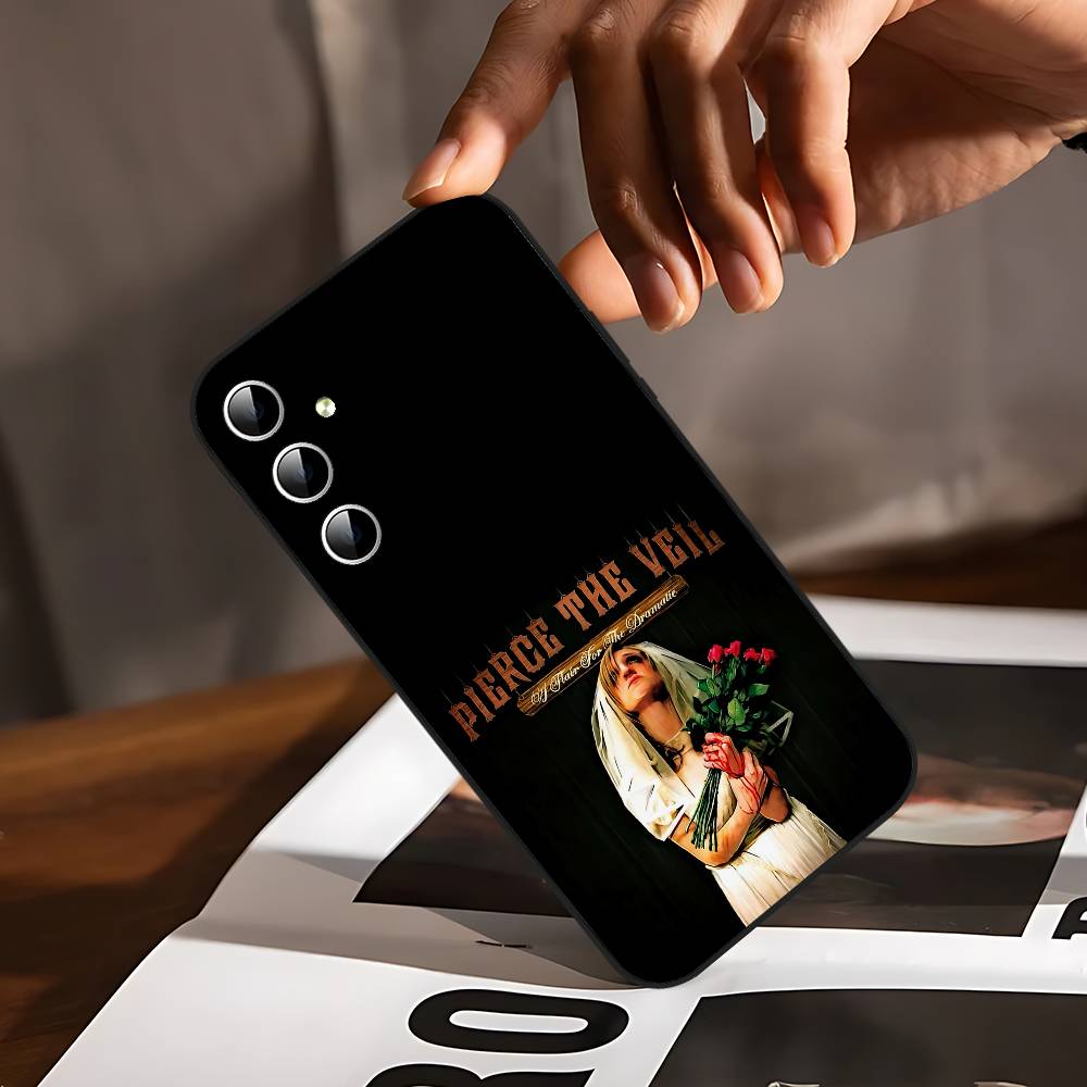 

Чехол для телефона P-Pierce The Veil Band для Samsung Galaxy S21 S22 S23 S24ULTRA S25ULTRA FE Ultra Plus5G A52S Мягкий чехол S25-1