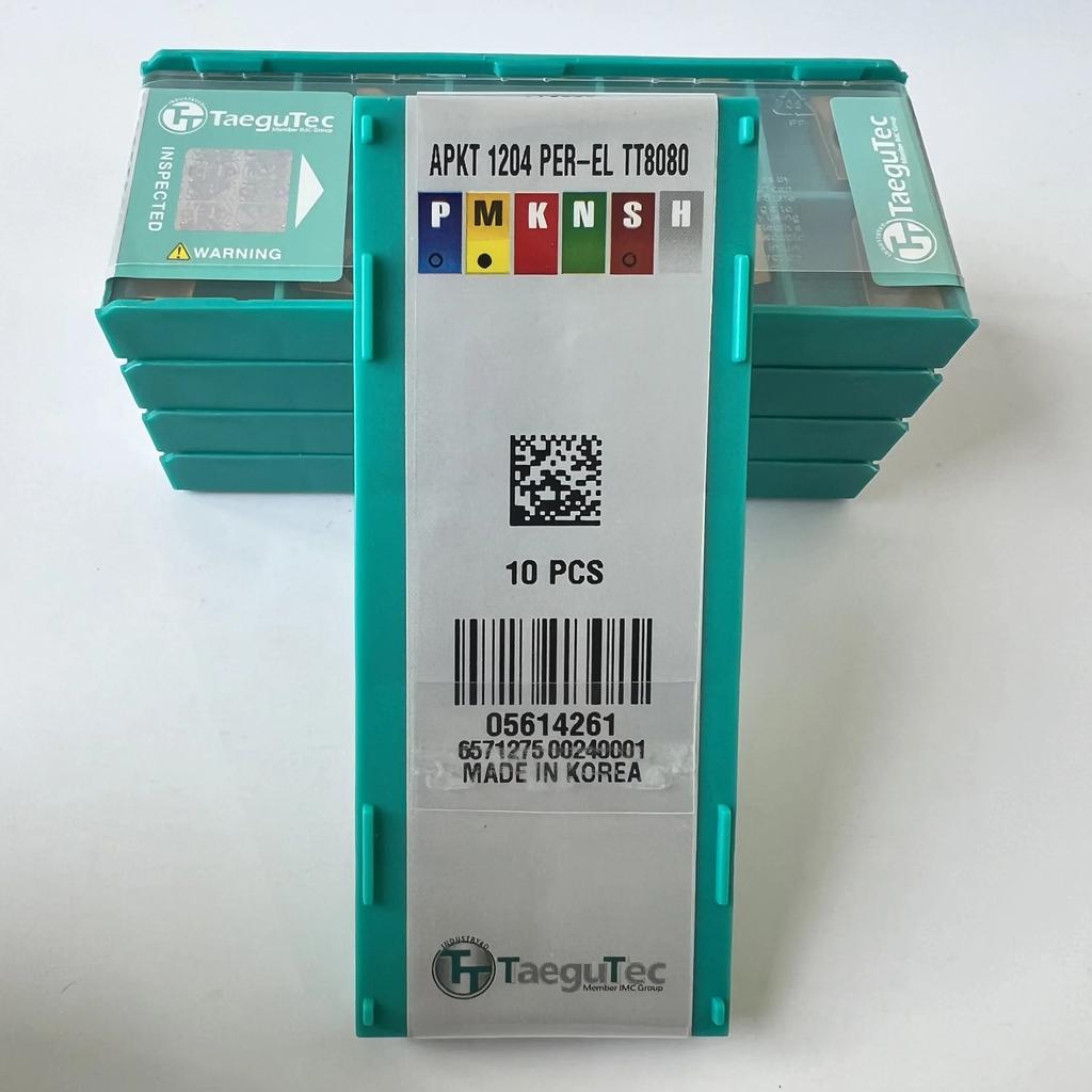 APKT1204PER-EL TT8080  / Carbide blade 10 Pcs