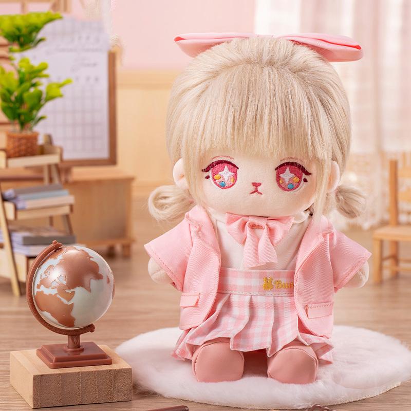 New POP MART BUNNY Campus Collection Morning Exercise, Cotton Doll Dolls 20cm 220600016