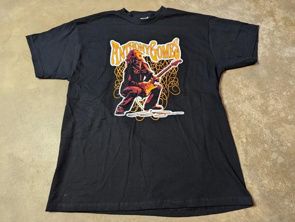 Anthony Gomes Music Band Black Cotton Shirt Full size S-5XL HD886 Unisex T-Shirt XL