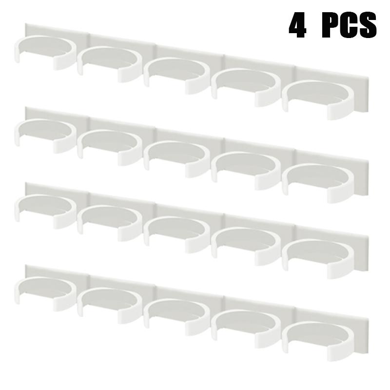 1/2/4 Layers Spice Rack Organizer Wall Cabinet Door Hanging Spice Jars Clip Hooks Set Storage Holder Gripper Kitchen Accessories