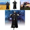 Foldable Ghostface Scarecrow Scary Scream Horror Decor For Convenient Storage
