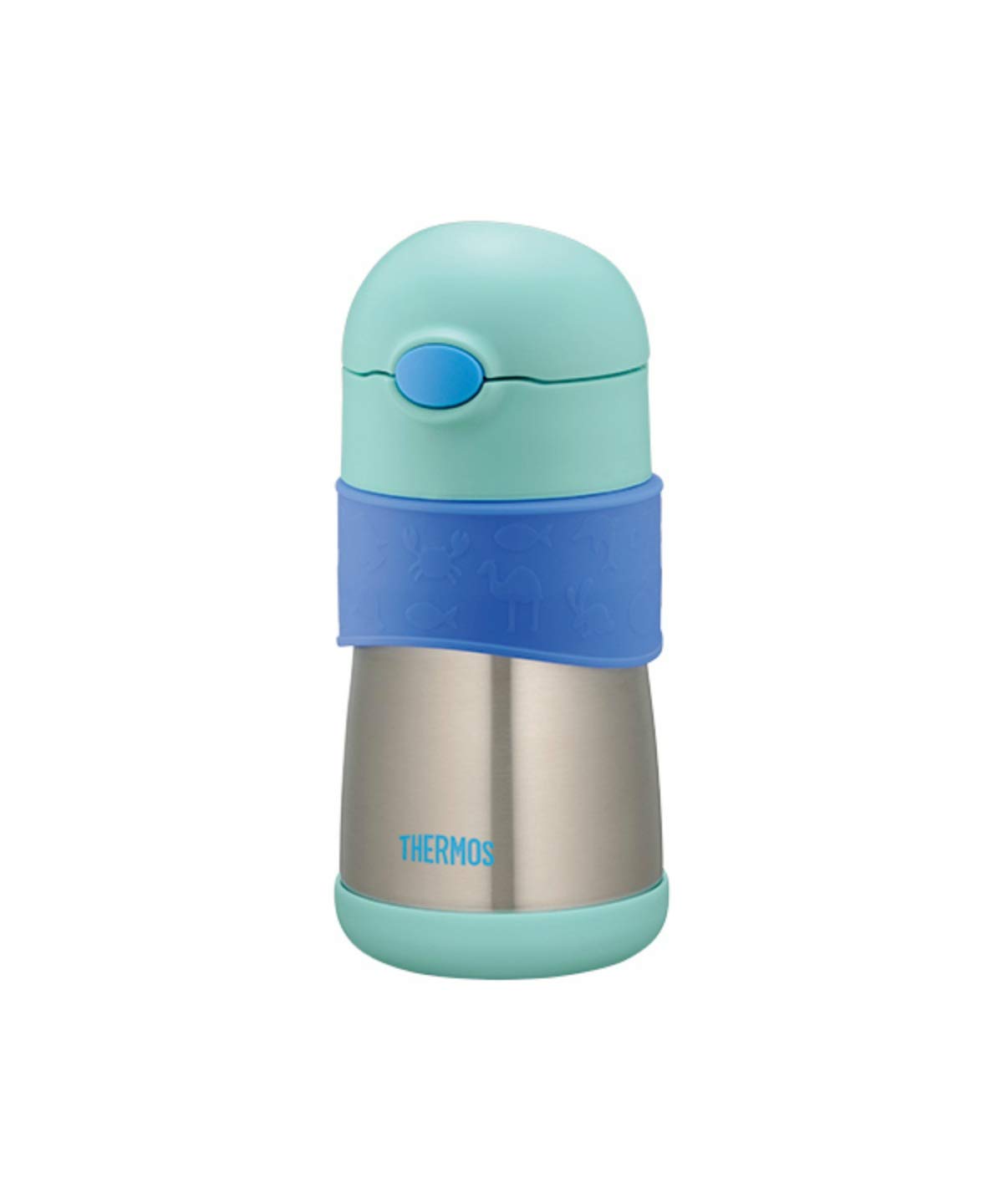 Thermos Vacuum Insulated Baby Straw Mug Blue BL 0.29L FFH-290ST синий