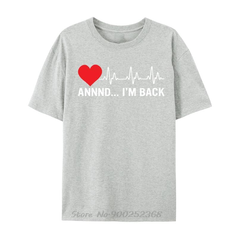 

Coronary Bypass Artery Open Heart Diseases Surgery Heartbeat Youth Company Geek Tshirt Fitness Tshirt Men Cotton T Shirt S