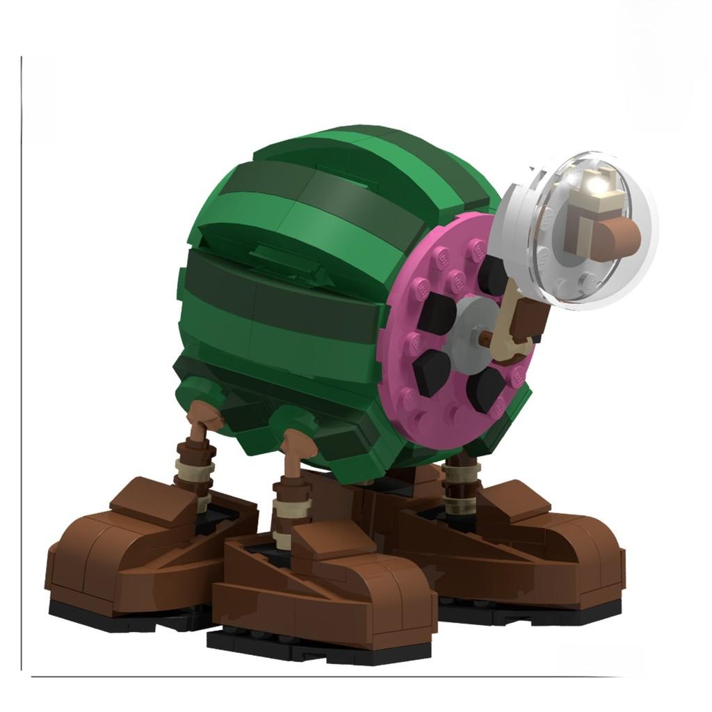 Tung Tungsahur Tung Diy Building Blocks Cartoon Assembly Toys For Gift Kids