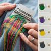 14 Needle Small Darning Loom Quick Repair Hand Weaving Tool Kit Mini Loom Machine  Home Travel