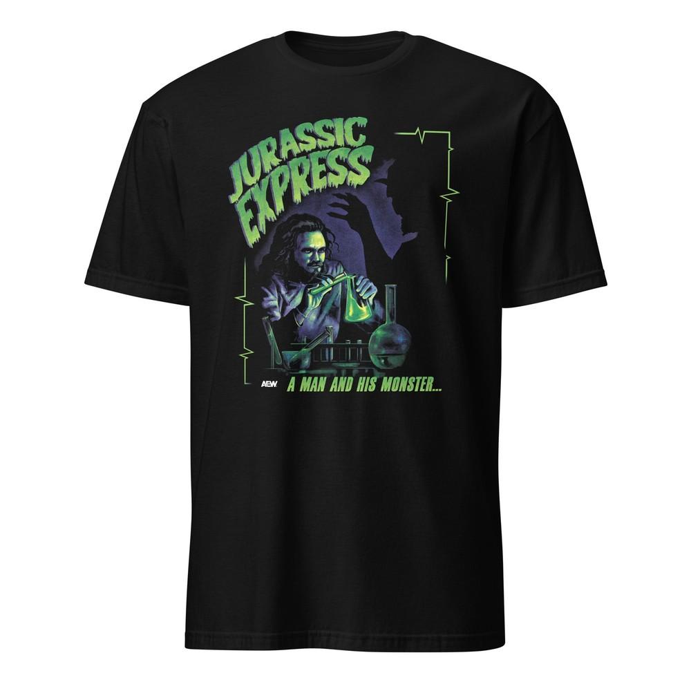 Jurassic Express  It#039;s Alive Official AEW TShirt Unisex T-Shirt XXXXL