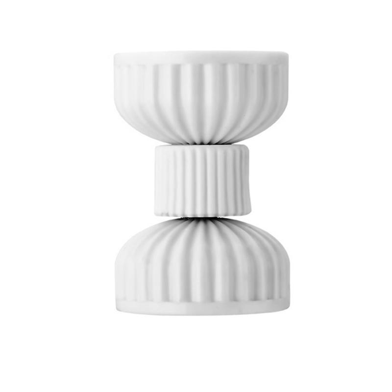 

Sturdy White Bed Frame Stabilizers Keep Headboard Secure Portable Accessory for Bedrooms with Hard Surfaces Floor Medium size