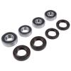 NICECNC Motorcycle Front Rear Wheel Hub Bearing Oil Seal Kit For Yamaha YZ85 2002-2018 YZ65 YZ80 93306-20120-00 93106-20031-00