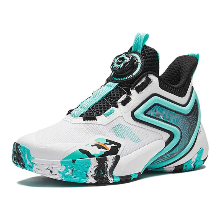 Anta Kids Comfortable Wear-Resistant Non-Slip Shock-Absorbing Low-Top Basketball Shoes Kids Sneaker 312341112-1