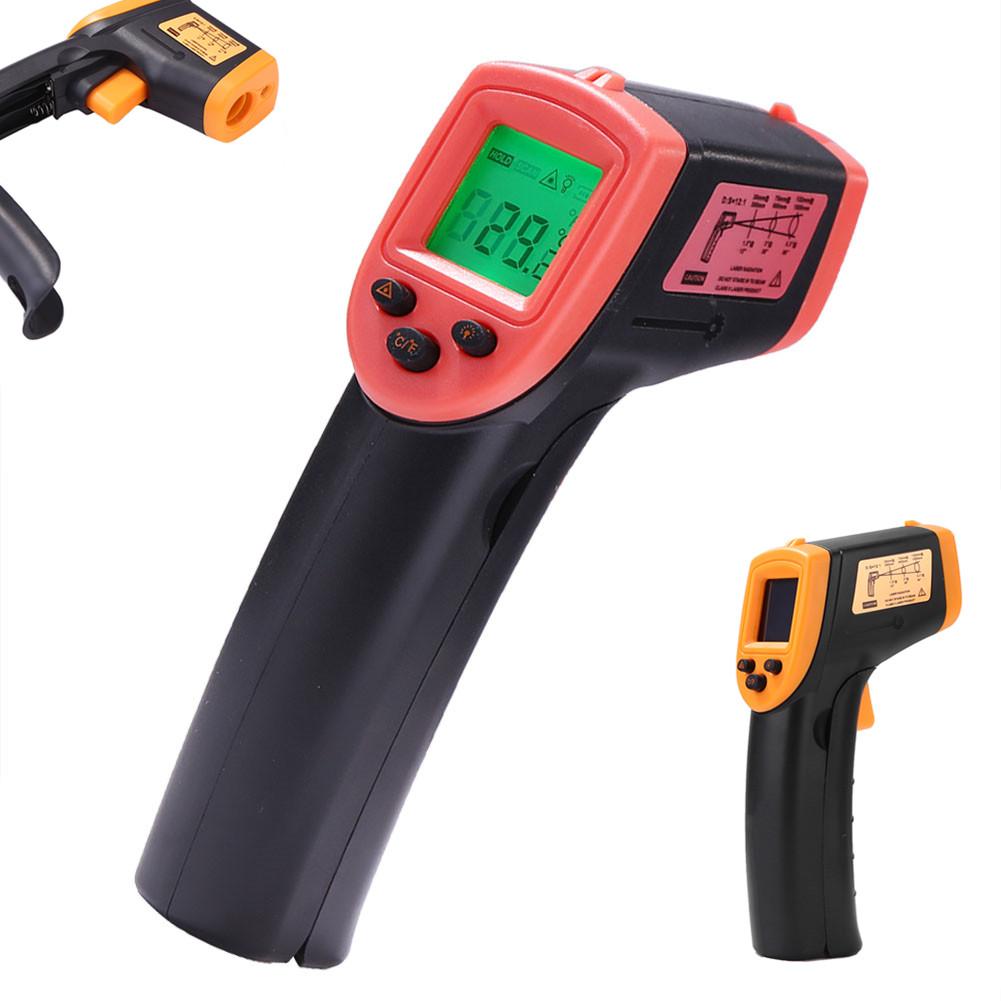 HW600 Industrial Infrared Thermometer Non-contact Temperature Meter Digital IR Pyrometer Portable Temp Tester -50~600℃
