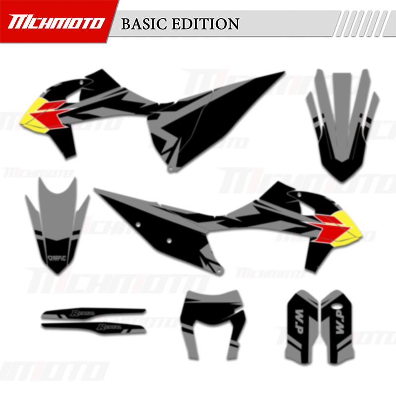 MCHMFG For KTM SX SXF 2007-2025 EXC XCW 2008-2026 Team Motorcycle Graphics Background Decals Sticker Kits