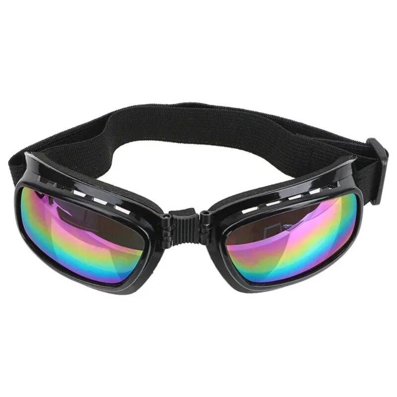 NEW Motorcycle Goggles Cycling Glasses Elastic CS Tactical Safety Goggles Windproof Anti-Dust Outdoor Sports Goggles