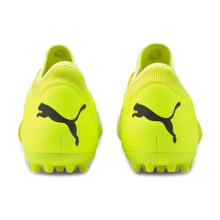 Puma Future Z 4.1 Round Toe Lace-Up MG (Rubber Short Studs) Shock Absorbing Durable Soccer Shoes Men soccer shoes Fluorescent-Yellow 106391-01