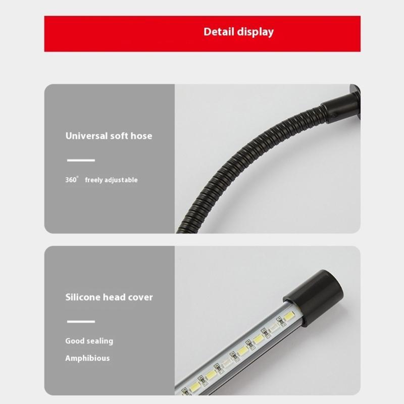 Aquariums Light LED Plant Grow Lamp Waterproof Fish Tank Light Adjustable Color Temperature And Heat Resistant