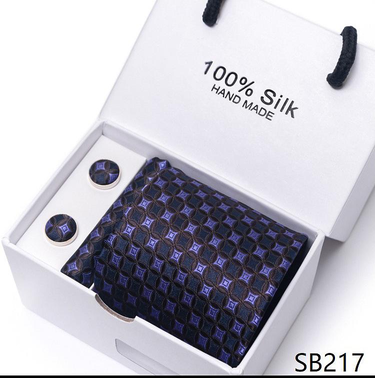 Tie Gift Box 5-Piece Set Group Tie Business Dress Wedding Tie