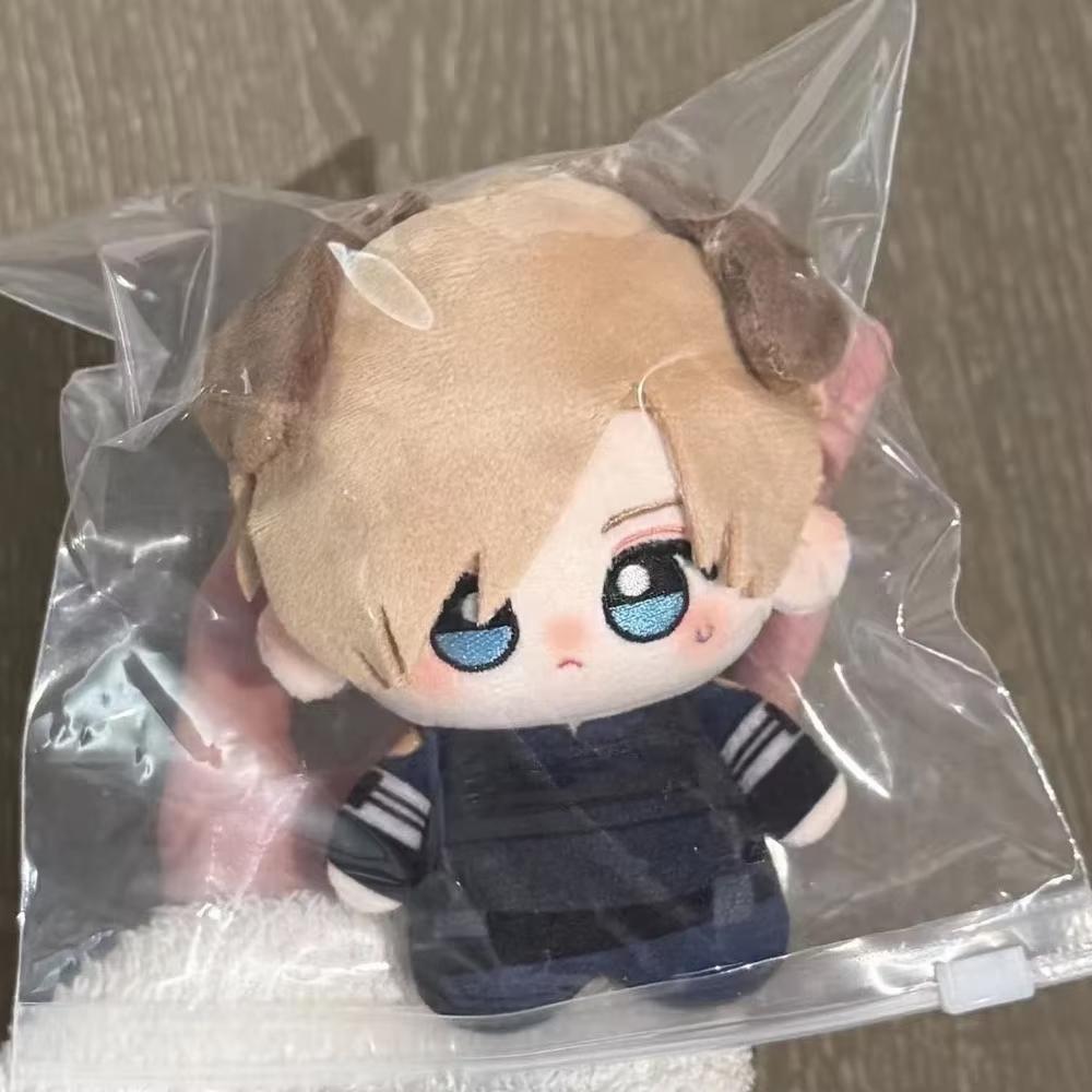 Game Leon S Kennedy Cosplay Plush Cotton Doll Stuffed Dolls Soft Cartoon Figure Plushies Bag Decoration Prop