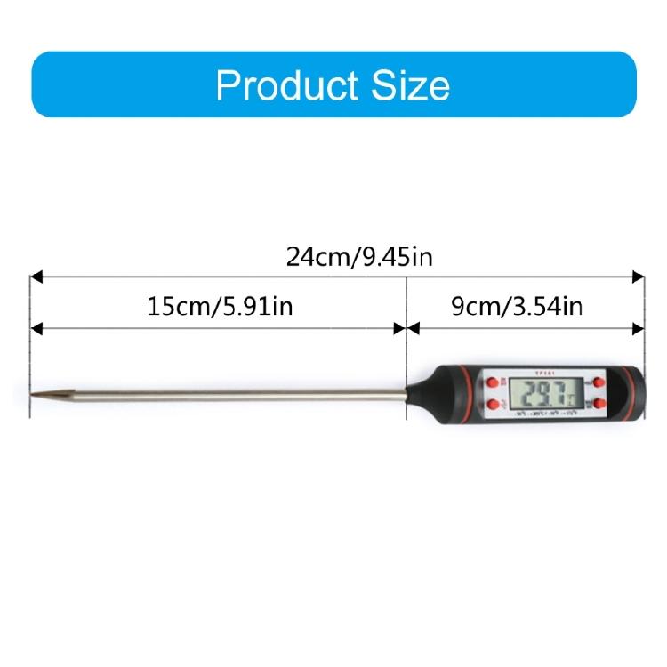 Electronic Thermometers Probe Baking Temperature Gauge Gastronomic Enthusiasts for Baking Workshops