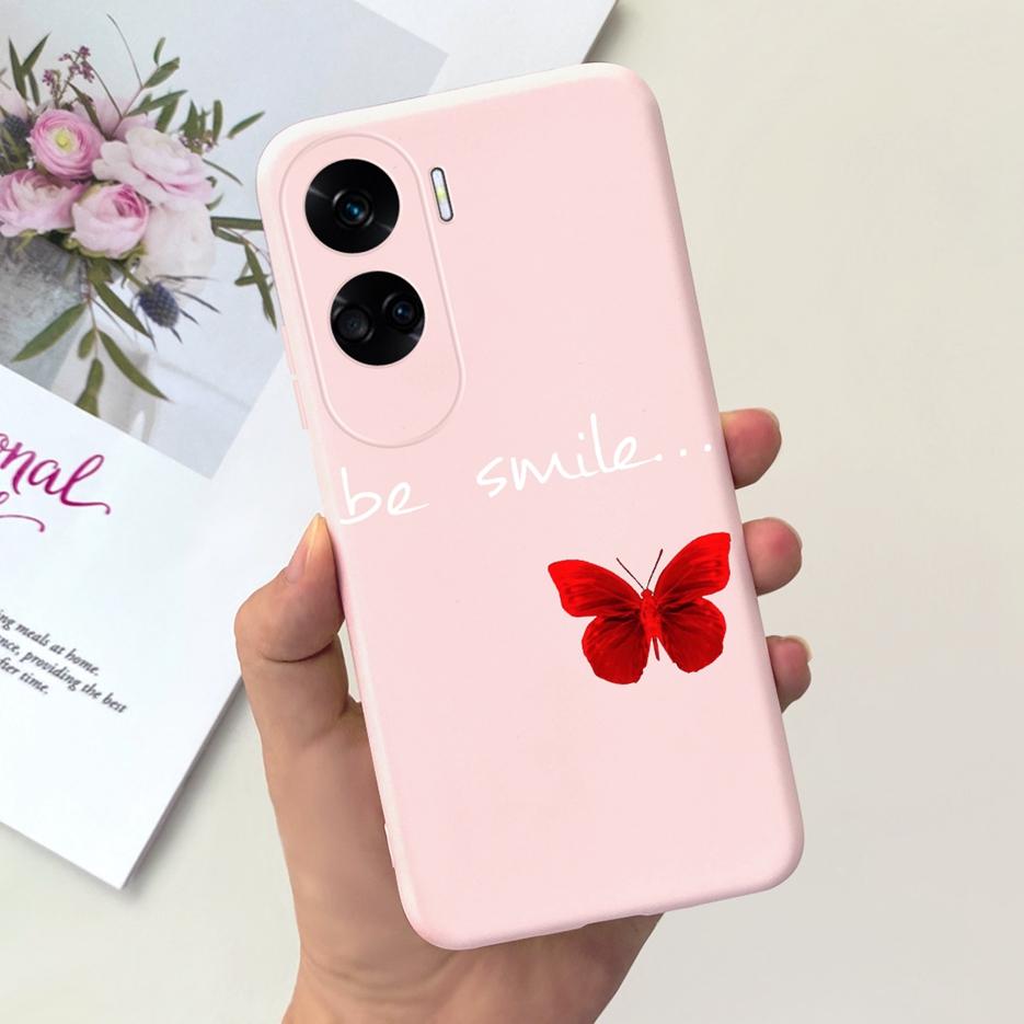 For Honor 90 Lite Case CRT-NX1 Cute Cartoon Cover Shockproof Soft Silicone Phone Case For Honor 90 Pro Honor90 Lite Fundas Coque