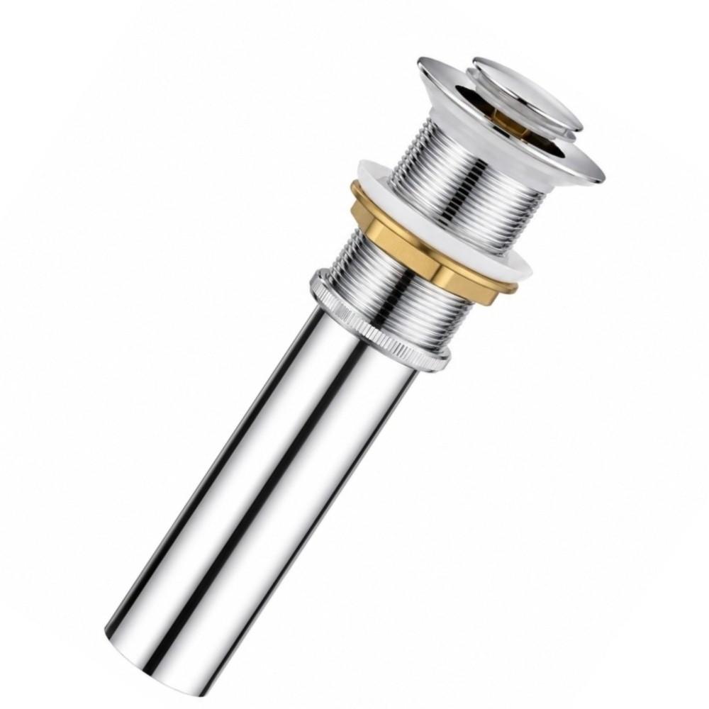Electroplating Finish Basin Drain Plug Without Overflow Sink Drain Strainer Drainer Vanity Drain