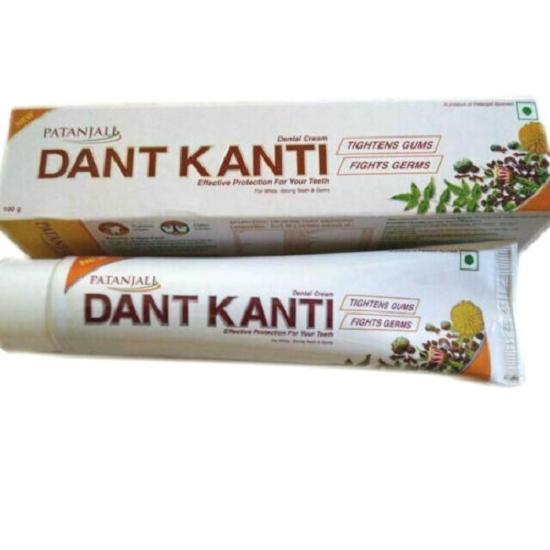 

Свами Патанджали - DANT KANTI Травяная натуральная зубная паста 100г