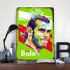 Footballer Printed Poster Customized Wall Art Retro Vintage Metal Tin Signs for Room Office Decor Home Decorations House Items
