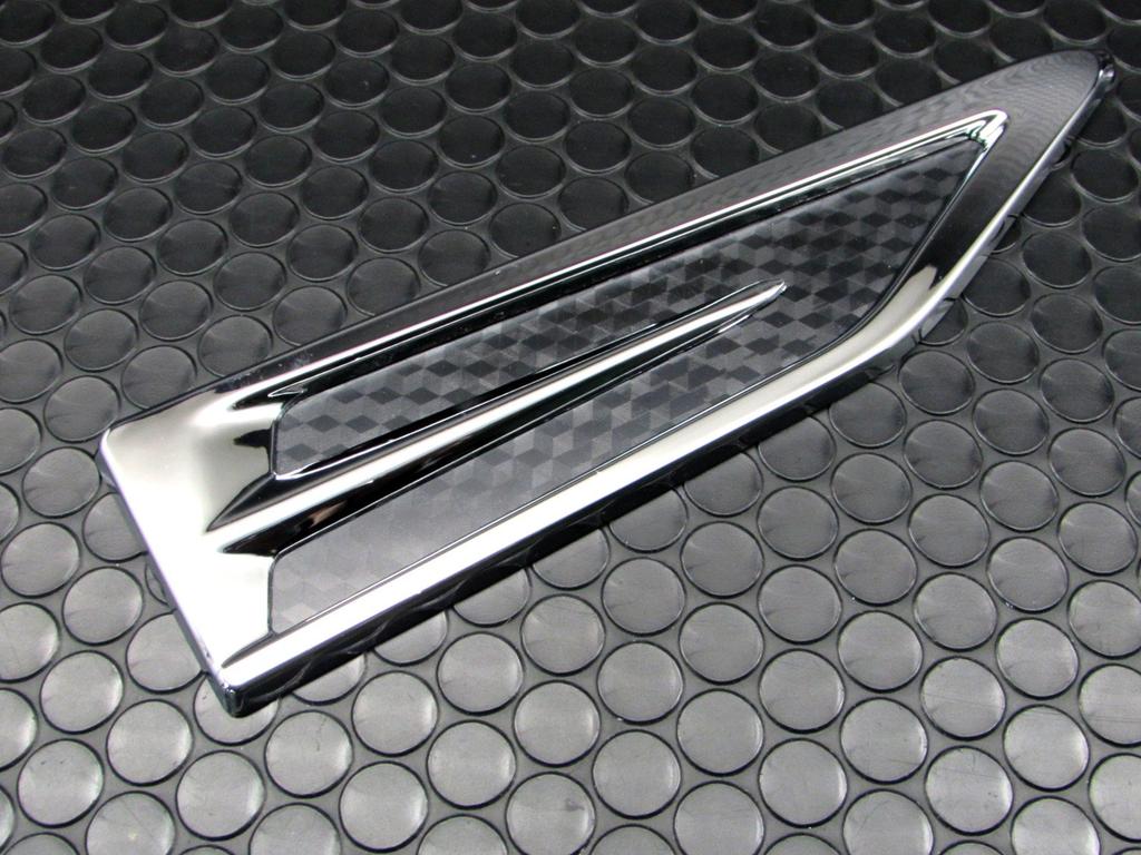 BRIGHTZ Vellfire 30 35 Chrome Fender Garnish Carbon Style AGH30W AGH30W GGH30W GGH35W AGH GGH AGH30 GGH30 GGH35 H30 H35 Vellfire Vellfire Vellfire