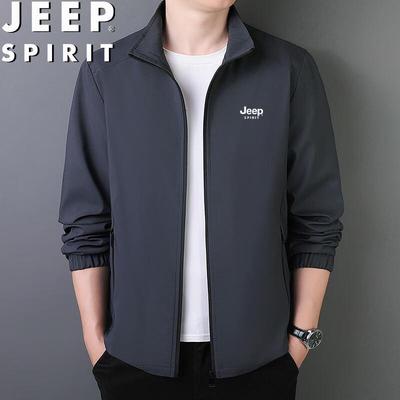 Pánská ležérní bunda JEEP SPIRIT se stojáčkem