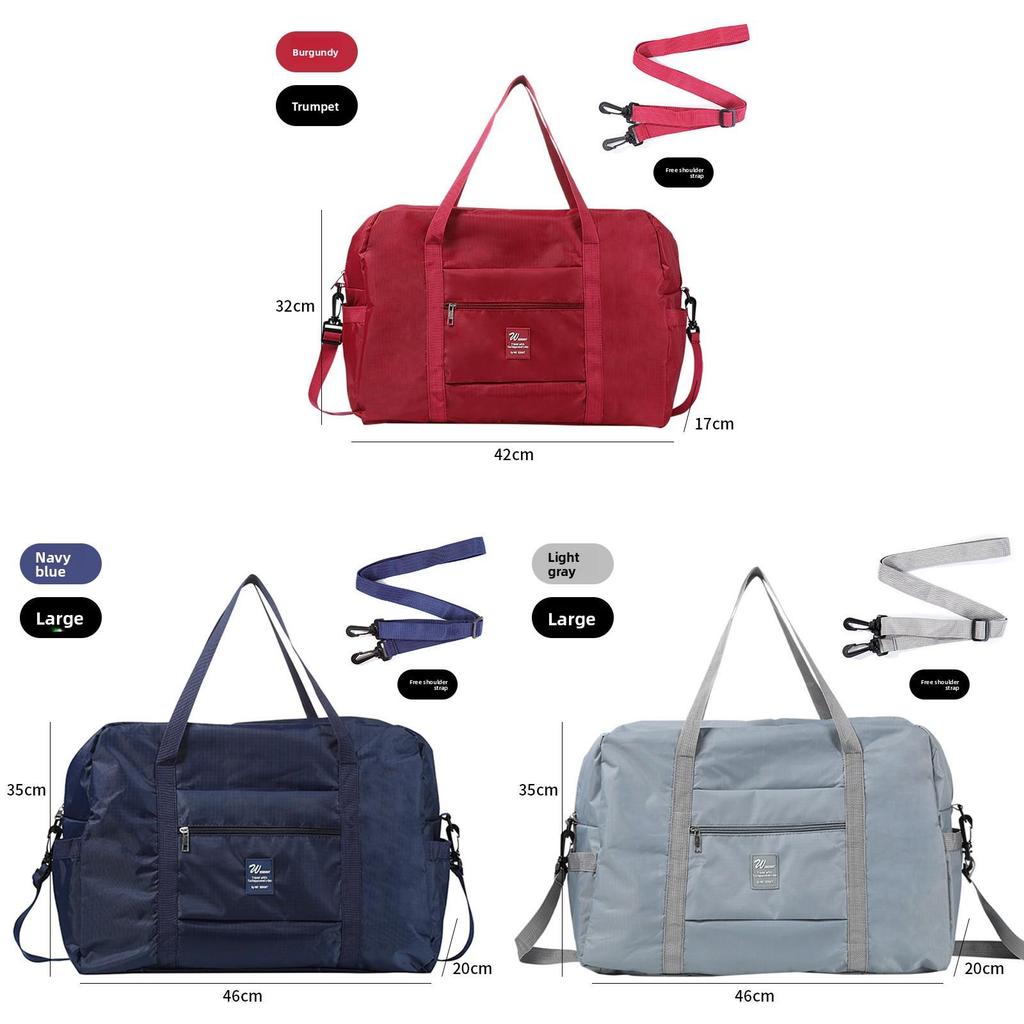 Travel Bag Large Capacity Luggage Storage With Carry Handle For Vacation Use
