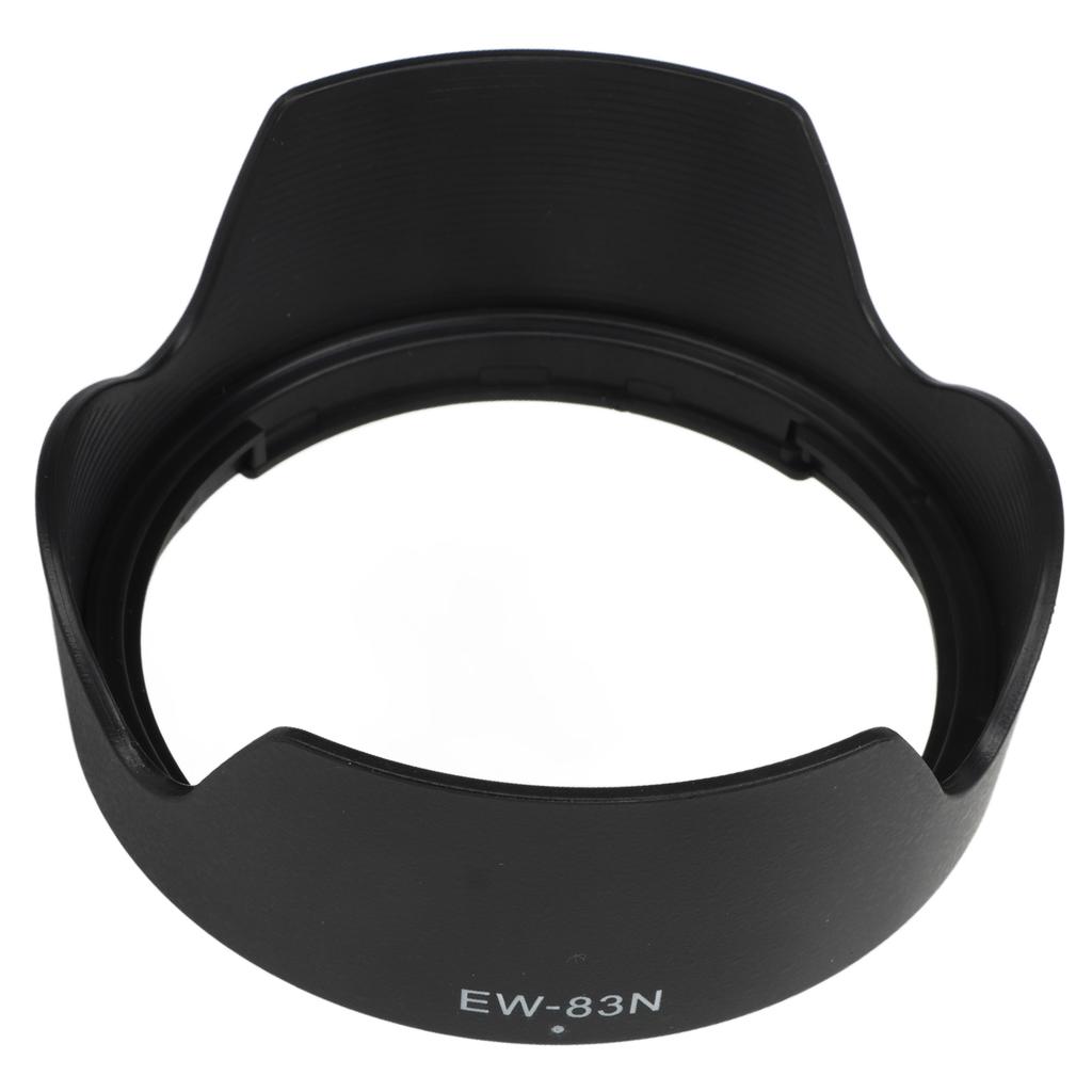 Reversible Lens Hood ABS Anti Reflection Lens Hood Protector for RF24‑105mm F4 L IS USM Black