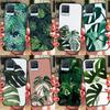 Leaves Monstera Green For Realme 10 Pro Plus C55 C35 C33 C31 C30 C21Y GT Neo 5 OnePlus 11 10T Nord CE 2 Lite Case
