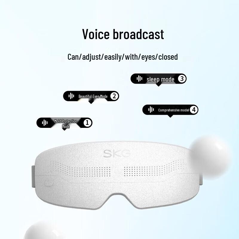 SKG E4 Pro Smart Eye Massager with Heat and Vibration