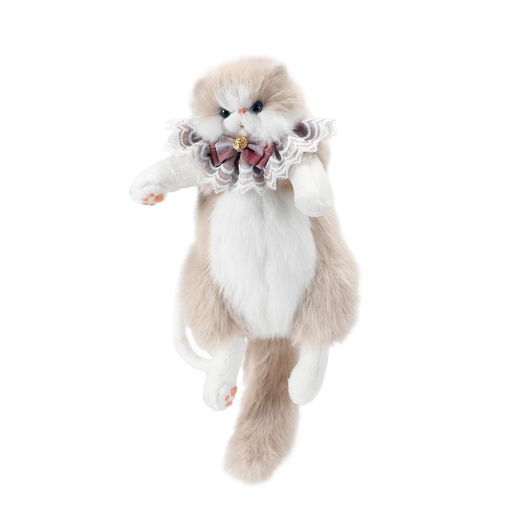 Ragdoll Cat Plush Backpack Stuffed Animal, Realistic Kitten Doll Shoulder Bag, Cute Cat Plushie Toy for Kids Adults Gift